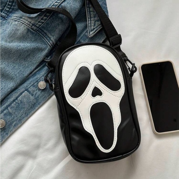 Ghost Face Crossbody Bag - Picture 4 of 6